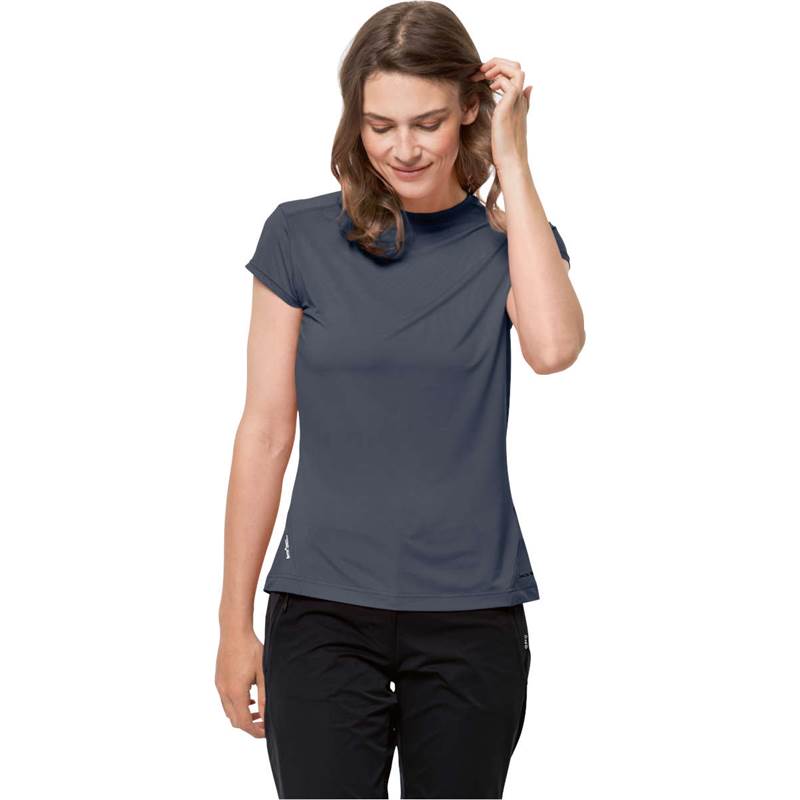 Jack Wolfskin Womens Tasman Short Sleeve T-Shirt-2